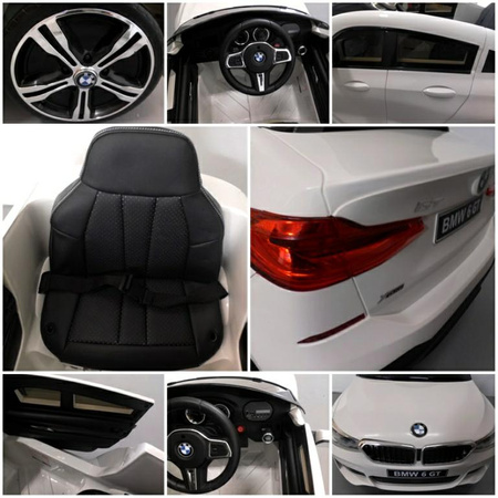 Autko Samochodzik BMW GT6 biały EVA