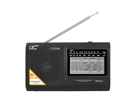 Radio Przenośne Am/Fm 2026 Wilga czarne