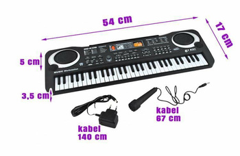 Keyboard organy elektroniczne 61 klawisz