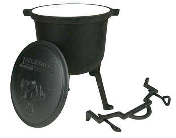 Kociołek Żeliwny Emaliowany  16L