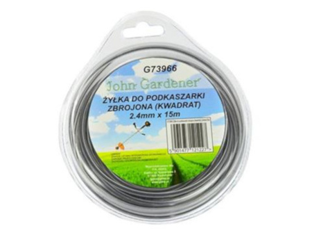 Żyłka Do Podkaszarki Zbrojona 2,4Mmx15M