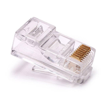 Wtyk Zaciskany RJ45 (100 Szt.)