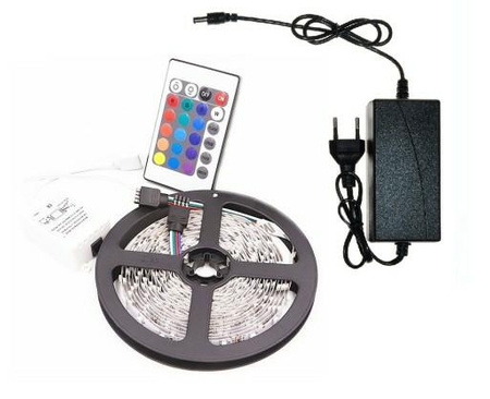 Taśma Led wodoodporna 10m Rgb+w 5050