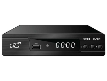 Tuner DVB-T2/HEVC DVB101 z pilotem prog