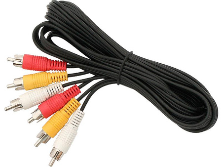 Przyłącze 3Xrca 3Xrca 1,8M/43141