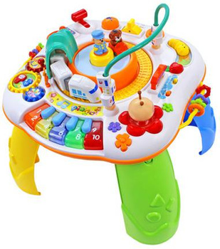 Stolik edukacyjny pociąg Tima jęz.polski