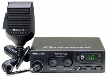 Radio Cb Alan 100 Plus/B Am-Fm