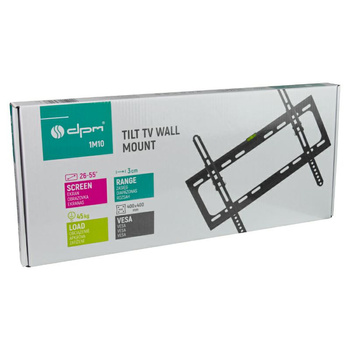 Uchwyt TV uchylny, 26-55", 45 kg  1M10,