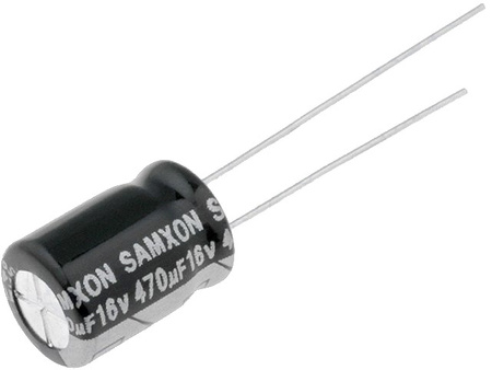 Kondensator elektrolityczny 470uF THT