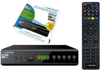 Tuner DVB-T/T2 H265/HEVC Esperanza