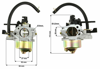 Gaźnik do silnika 13HP M79854