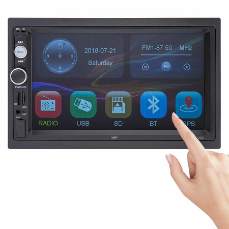 Radio Samochodowe Pni V7270 2DIN 7`GPS 