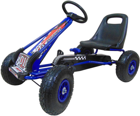 Gokart Na Pedały,Pompowane Koła A15