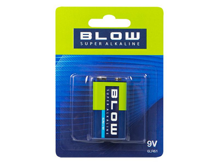 Bateria BLOW SUPER ALKALINE 9V 6LR61    