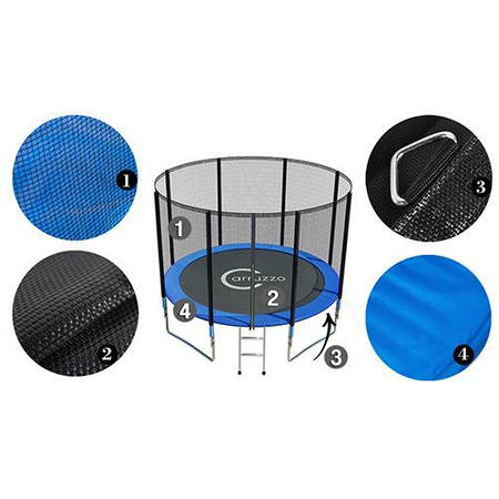 TRAMPOLINA ECO OGRODOWA 12FT 3,66M