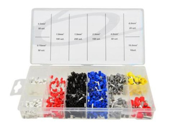 Zestaw Końcówek I Konektorów Kablowych