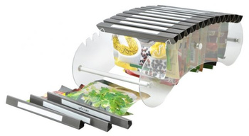 Przyprawnik Półokrągły Organizer z Klips