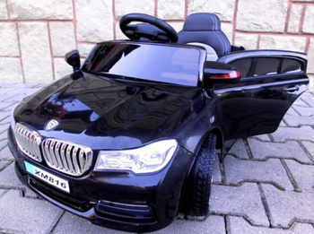 Samochodzik VMX826 czarny, miękkie koła