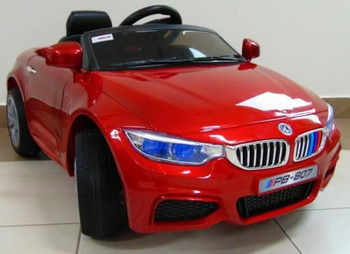 Samochodzik Autko PB807 lakier wiśniowy