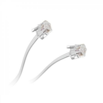 Przewód Tel.Wt.-Wt. Biały 2M