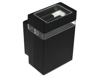 Oprawa elewacyjna Litek 2x GU10 czarny