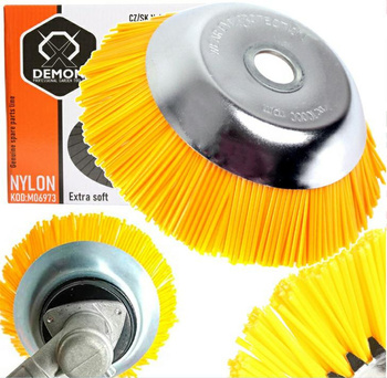 Szczotka nylonowa tarczowa 200/25,4mm   