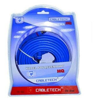 Kabel 2 x RCA - 2 x RCA + żyła sterująca