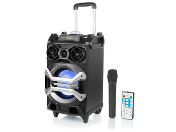 Aktywna kolumna głośnikowa z 2 mikrofona