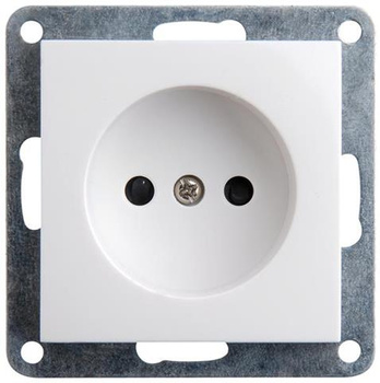 Gniazdo bez uziemienia Pojedyncze 