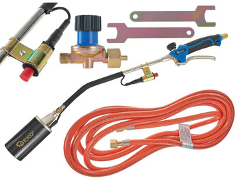 Dekarski palnik gazowy 60mm PROFI (70cm 