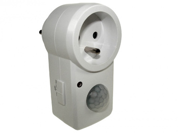 Gniazdo Zasilające Z Czujnikiem Ruchu 