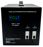 Konwerter Napięcia trafo 230V110V 3000Va