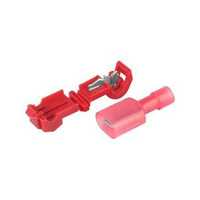 Szybkozłączki rozgałęźne typ-T czerwone