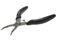 Szczypce, Płaskie, Ax105, Odgięte,