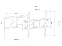 Uchwyt do telewizora  TV 32"-65"        