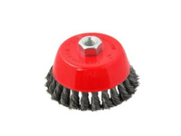 Czołowa Szczotka Druciana Pleciona 100Mm