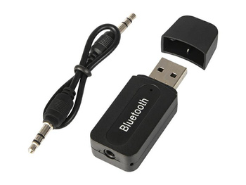 Adapter Bluetooth z wtykiem USB oraz    