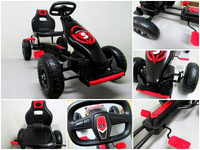 Gokart Na Pedały,Pompowane Koła G8 G18  