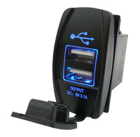 Rozgałęziacz usb 12/24V 2Xusb 3,1A Axel
