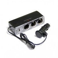 Rozdzielacz Zapalniczki Wf 1 Na 3  Z Usb