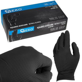 Rękawice nitrylowe SOLID GRIP 50szt. r. 