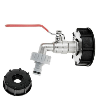 Zestaw – IBC nakrętka S60x6 + kran 3/4" 