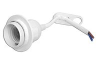 Oprawka E27 z kołnierzem i przewodem    