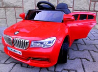 Samochodzik VMX826 czerwony miękkie koł
