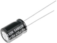 Kondensator elektrolityczny 470uF THT