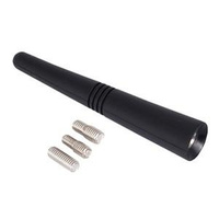 Maszt antenowy 9cm, gumowany, z 3 adapt