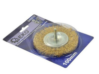 Szczotka Druciana Tarcz. Mosiądz 100Mm