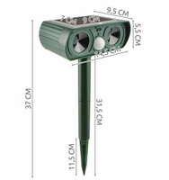 Odstraszacz zwierząt na podczerwień