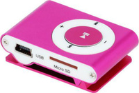 Mini Odtwarzacz Mp3 Różowy