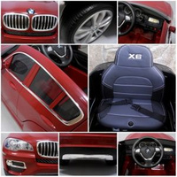 Autko SamochodzikBMW X6M czerwony koła E